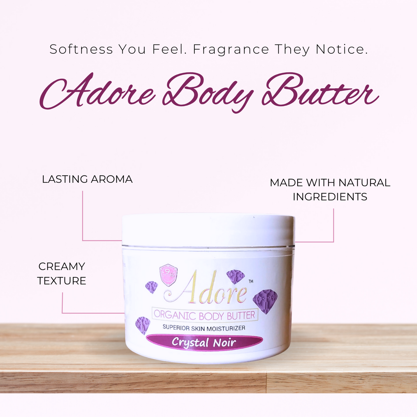 Adore Crystal Noir Women's Body Butter