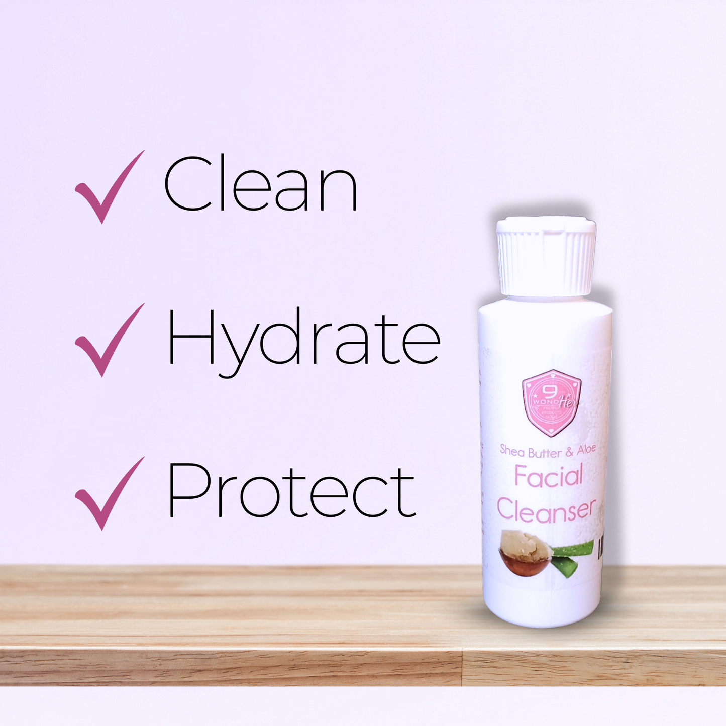 Shea Butter & Aloe Facial Cleanser