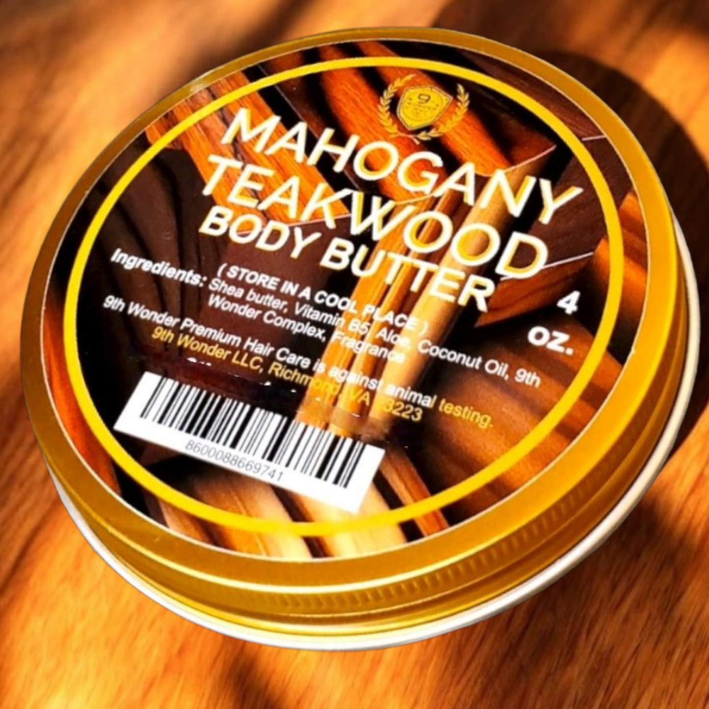 Mahogany Teakwood Body Butter