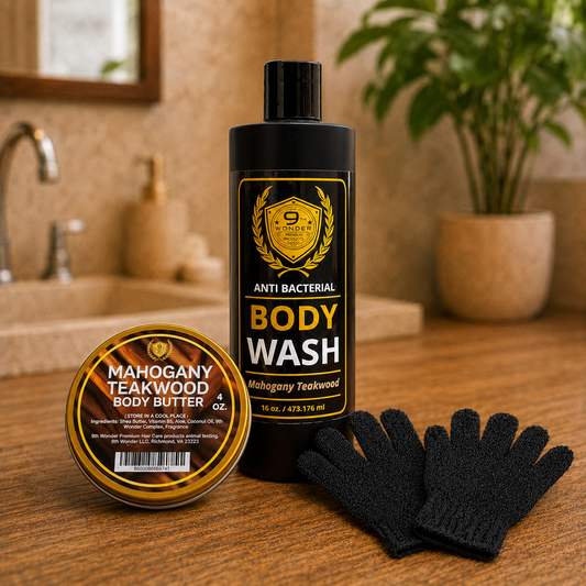 Mahogany Teakwood Body Bundle