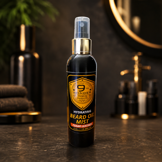 Cedar Leather Beard Oil