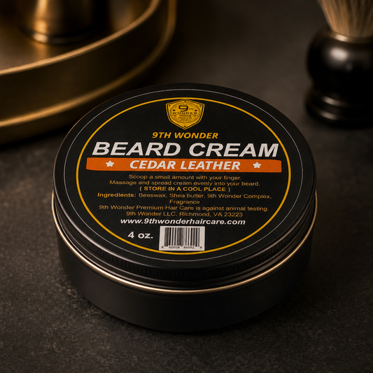 Cedar Leather Beard Cream